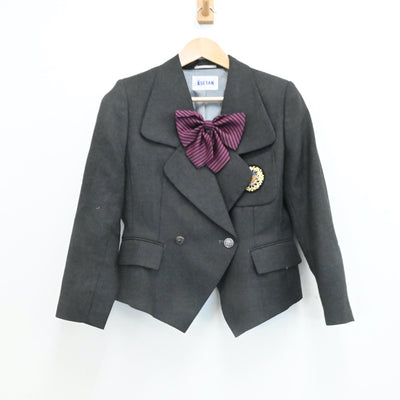 【中古】東京都 桜美林高等学校 女子制服 3点（ブレザー・スカート）sf006830