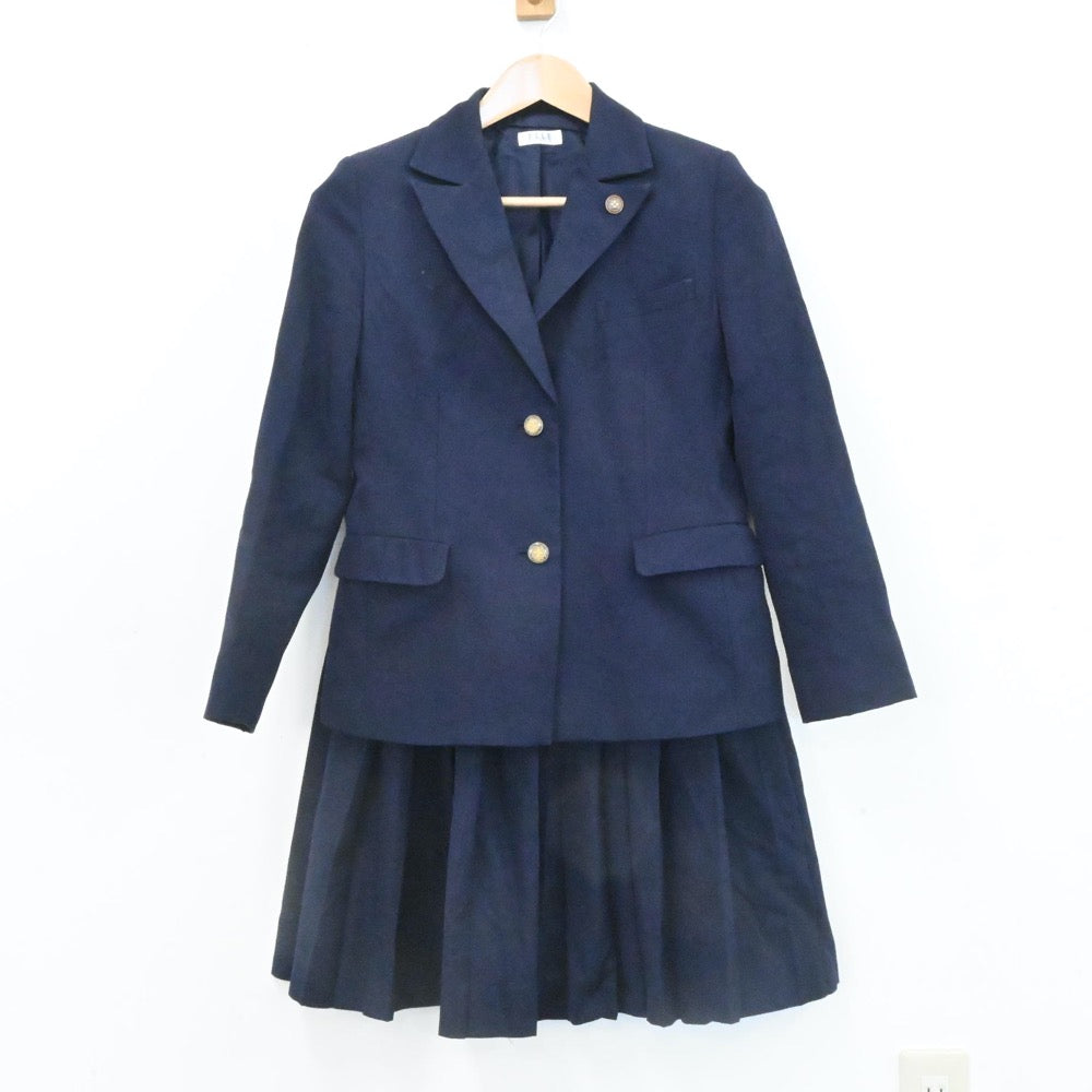 【中古】埼玉県 大宮高校 女子制服 3点（ブレザー・スカート）sf006915