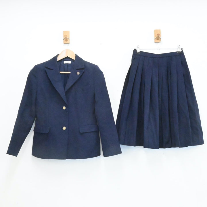 中古制服】埼玉県 大宮高校 女子制服 3点（ブレザー・スカート