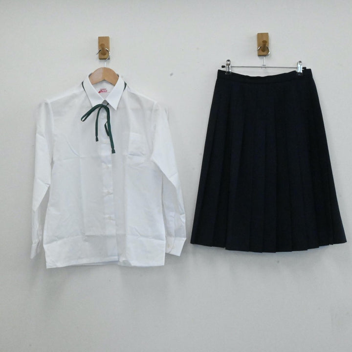 中古制服】北海道 札幌市立羊ヶ丘中学校 女子制服 5点（ブレザー・ベスト・シャツ・スカート）sf006937【リサイクル学生服】 | 中古制服 通販パレイド