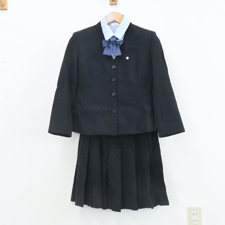 【中古制服】熊本県 熊本県立第二高等学校 女子制服 6点（ブレザー・ニット・シャツ・スカート）sf006959【リサイクル学生服】 |  中古制服通販パレイド