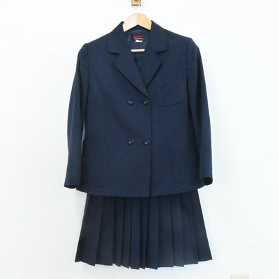 【中古】兵庫県 西宮市立塩瀬中学校 女子制服 3点（ブレザー・スカート・スカート）sf006997