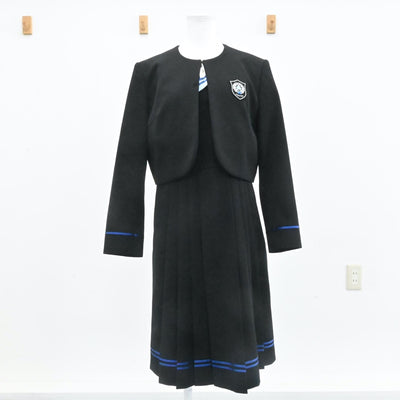 【中古】東京都 瀧野川女子高等学校 女子制服 4点（シャツ・ジャンパースカート・ブレザー）sf007056