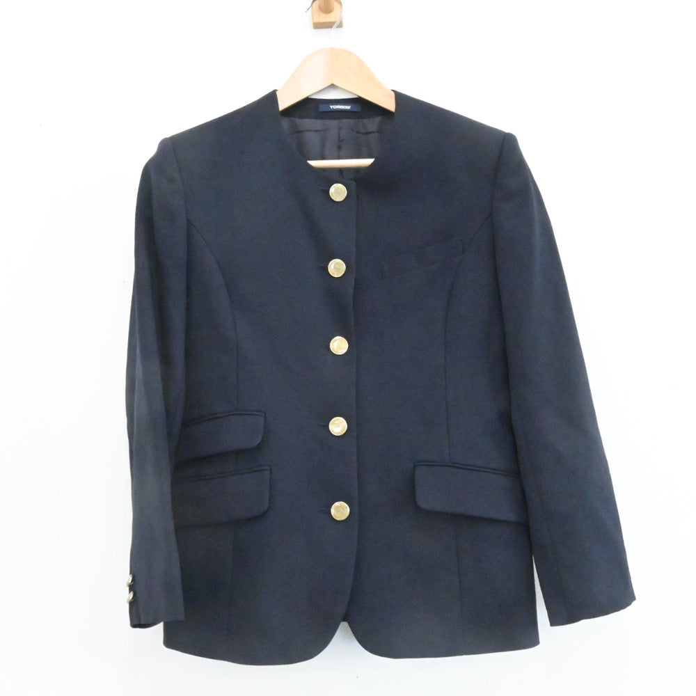 【中古】埼玉県 獨協埼玉中学校 女子制服 2点（ブレザー・スカート）sf007059