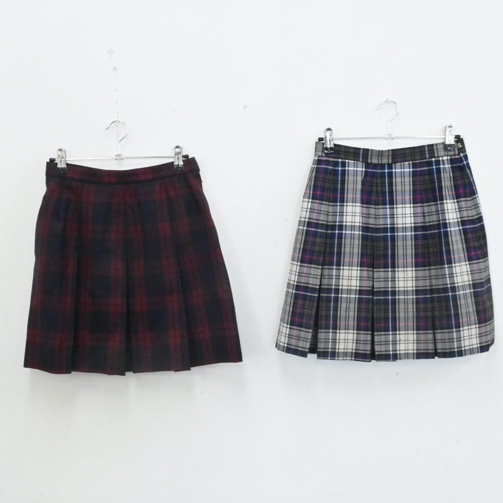 【中古】埼玉県 浦和学院高校 女子制服 3点（ブレザー・スカート・スカート）sf007078