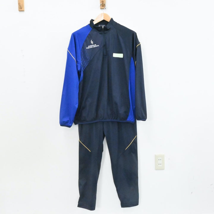 中古制服】広島県 広島国際学院高校 男子制服 2点（ジャージ 上