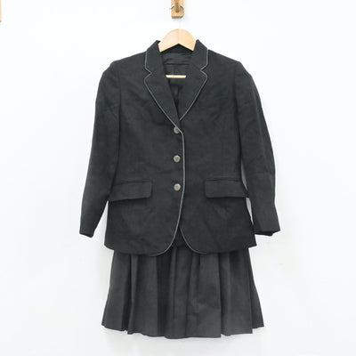 【中古】東京都 世田谷区立用賀中学校 女子制服 2点（ブレザー・スカート）sf007147