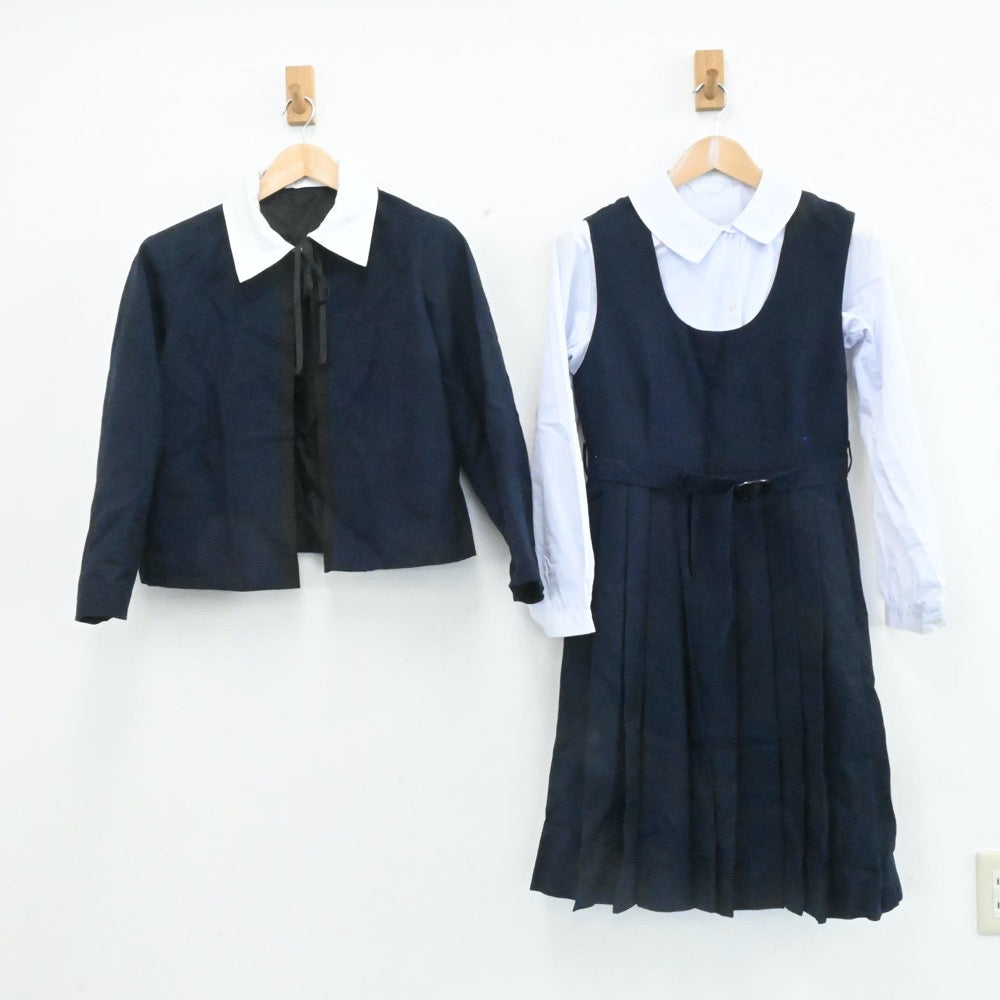 【中古】東京都 荒川区立第一中学校 女子制服 4点（ブレザー・シャツ・スカート）sf007200