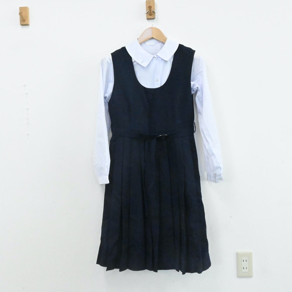 【中古】東京都 荒川区立第一中学校 女子制服 4点（ブレザー・シャツ・スカート）sf007200