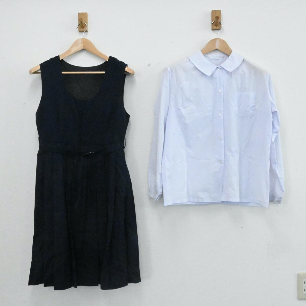 【中古】東京都 荒川区立第一中学校 女子制服 4点（ブレザー・シャツ・スカート）sf007200