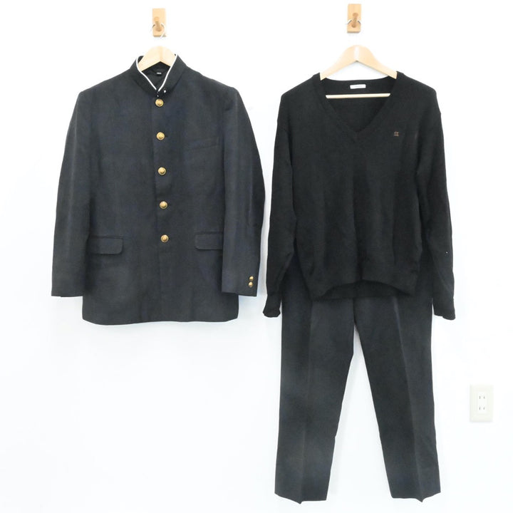 中古制服】埼玉県 浦和実業学園高等学校 男子制服 4点（学ラン