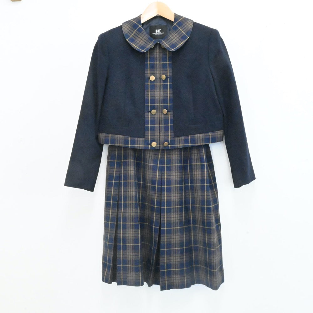 【中古】福岡県 福岡市立福岡女子高等学校 女子制服 5点（ブレザー・ニット・シャツ・スカート）sf007254