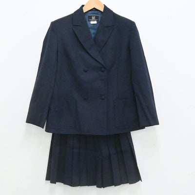 【中古】東京都 青山高等学校 女子制服 2点（ブレザー・スカート）sf007334