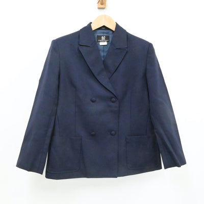 【中古】東京都 青山高等学校 女子制服 2点（ブレザー・スカート）sf007334