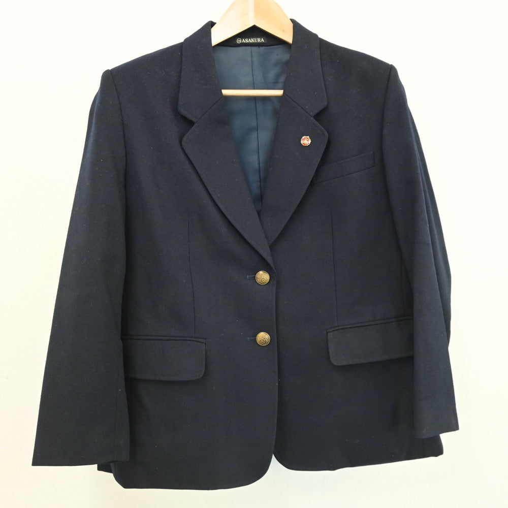 【中古】群馬県 桐生第一高等学校 女子制服 3点（ブレザー・スカート）sf007381