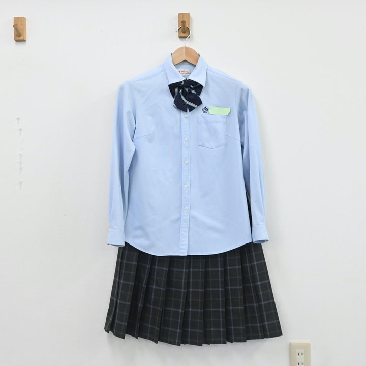 【中古制服】北海道 五稜郭中学校 女子制服 5点（ブレザー・ニットベスト・シャツ・スカート）sf007386【リサイクル学生服】 | 中古制服 通販パレイド