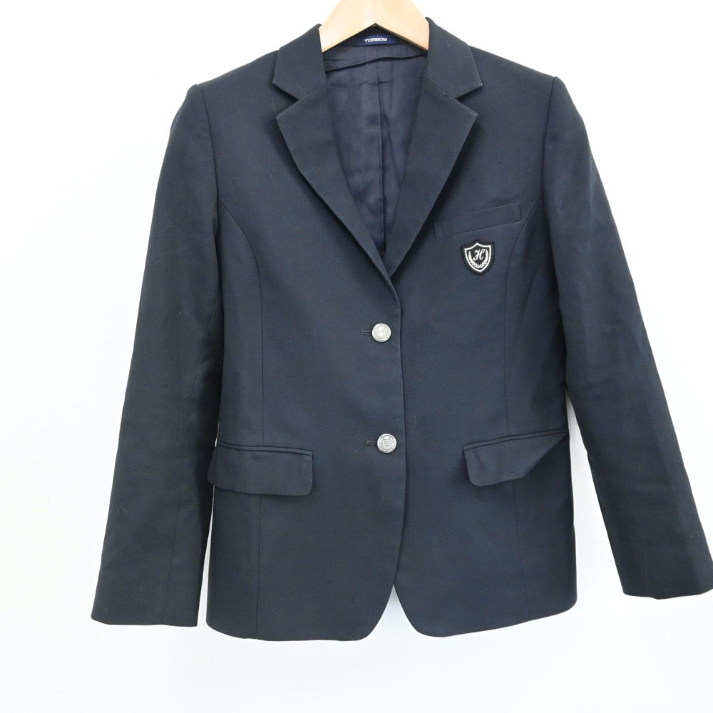 【中古】埼玉県 日高高等学校 女子制服 4点（ブレザー・スカート）sf007532