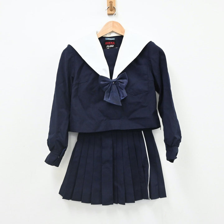 【中古制服】愛知県 名古屋市立菊里高等学校 女子制服 3点（セーラー服・スカート）sf007559【リサイクル学生服】 | 中古制服通販パレイド