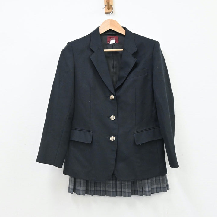 【中古制服】大阪府 大阪府立藤井寺高等学校 女子制服 3点（ブレザー・スカート・スカート）sf007571【リサイクル学生服】 | 中古制服通販パレイド