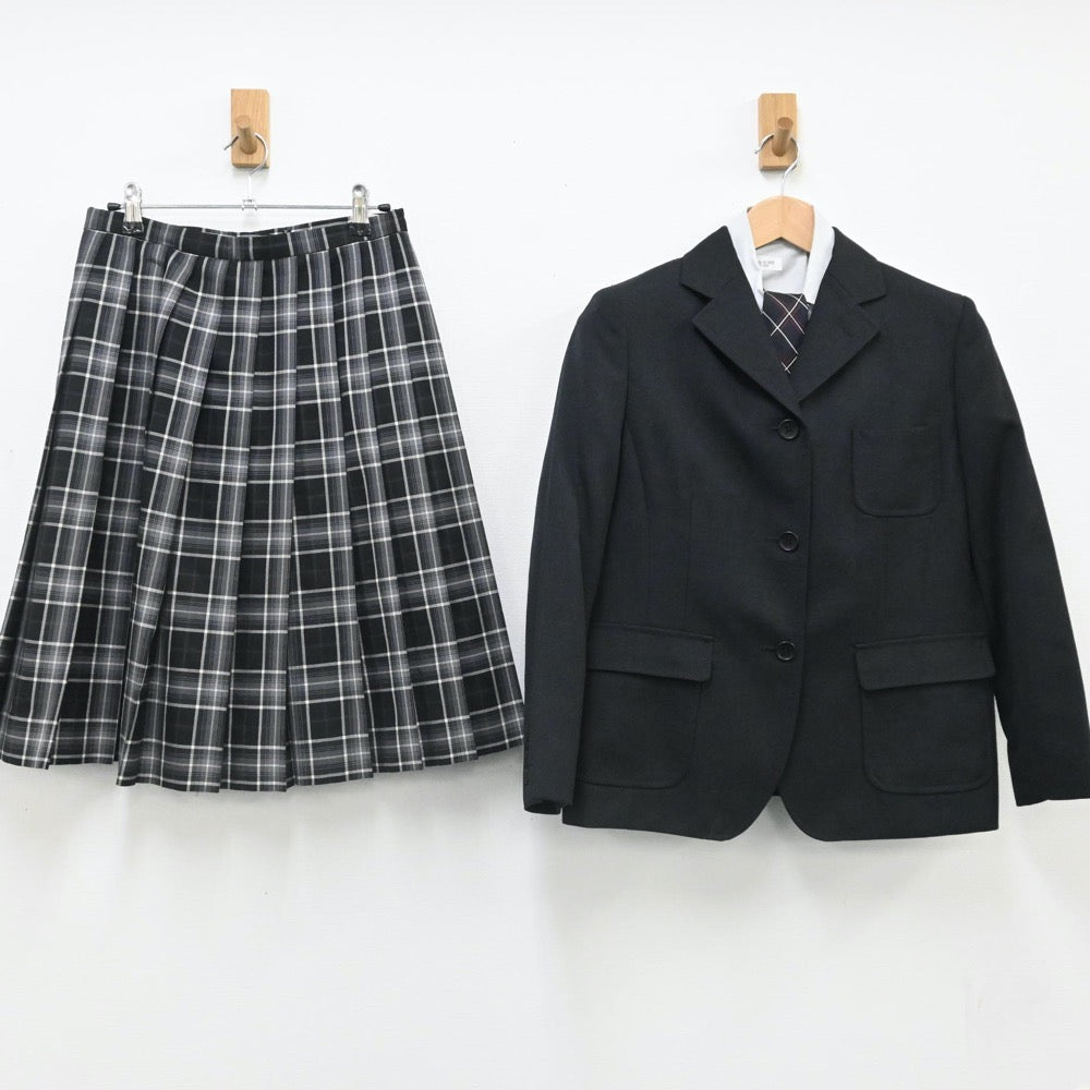 中古制服】兵庫県 神戸龍谷中学・高等学校 女子制服 4点（ブレザー・シャツ・スカート）sf007717【リサイクル学生服】 | 中古制服通販パレイド