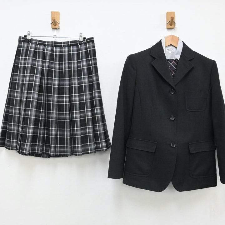 中古制服】兵庫県 神戸龍谷中学・高等学校 女子制服 6点（ブレザー・シャツ・スカート）sf007719【リサイクル学生服】 | 中古制服通販パレイド