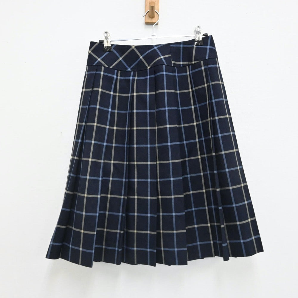 【中古】愛媛県 聖カタリナ学園高等学校 女子制服 4点（ブレザー・シャツ・スカート）sf007763