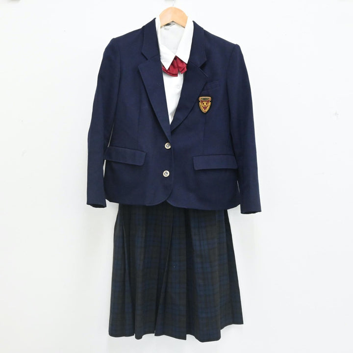 【中古制服】愛媛県 済美高等学校 女子制服 5点（ブレザー・シャツ・ベスト・スカート）sf007767【リサイクル学生服】 | 中古制服通販パレイド