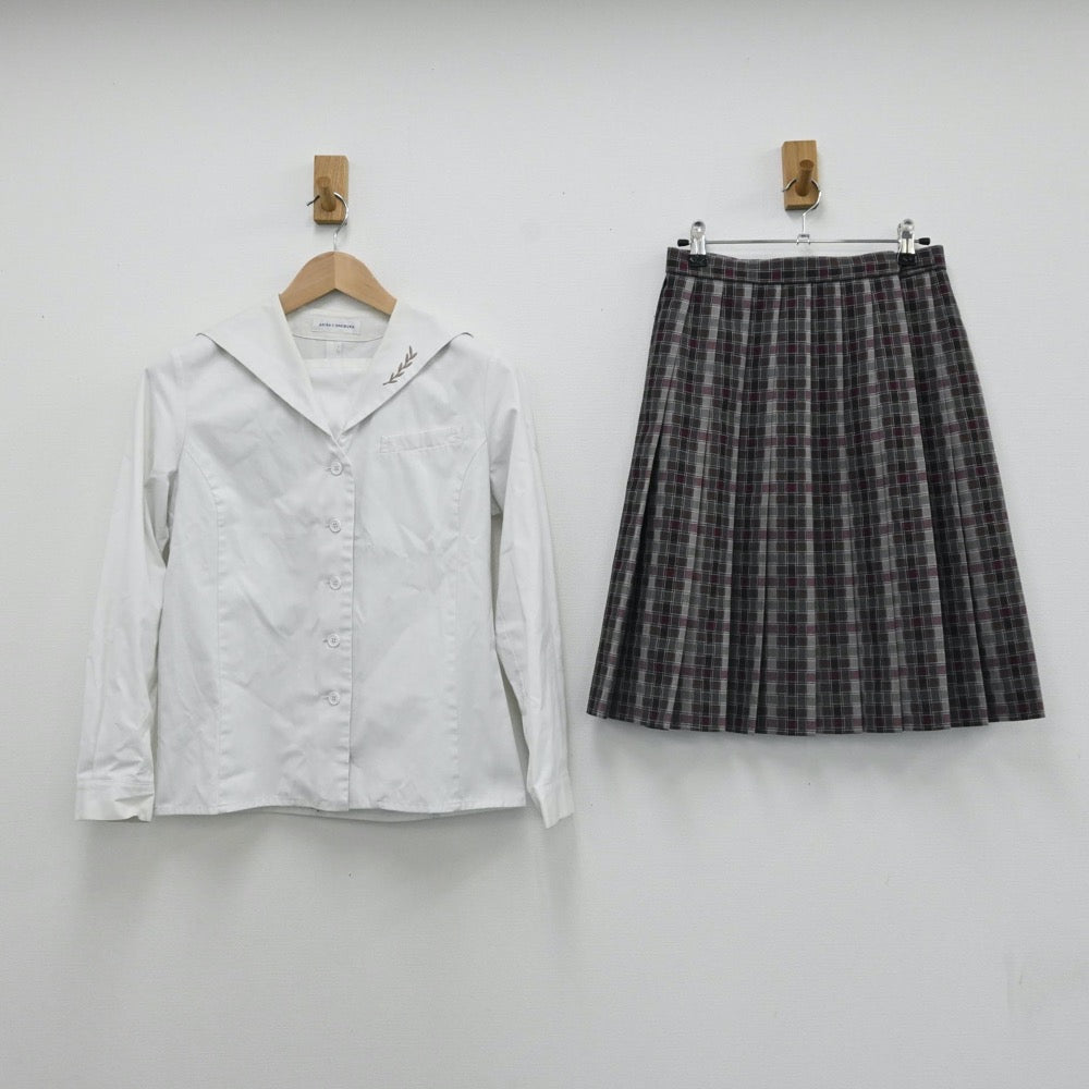 【中古】愛知県 名城大学附属高等学校 女子制服 3点（ブレザー・セーラー服・スカート）sf007793