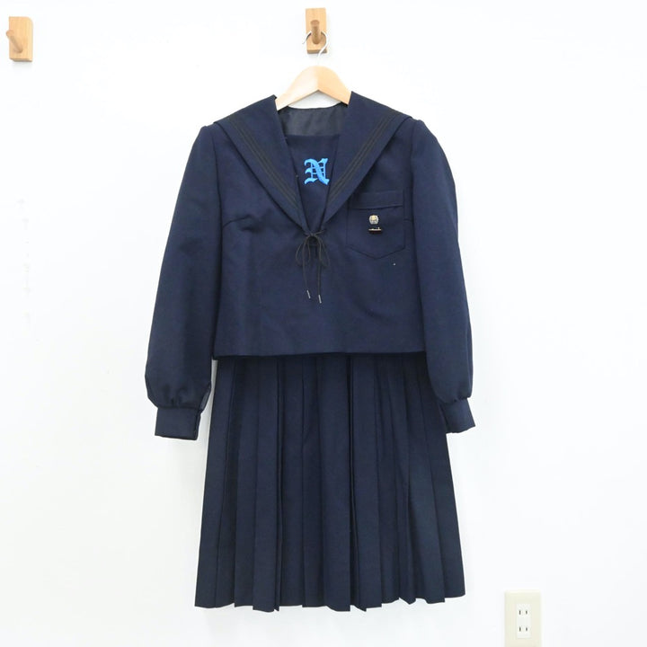 【中古制服】兵庫県 兵庫県立長田高等学校 女子制服 3点（セーラー服・セーラー服・スカート）sf007800【リサイクル学生服】 |  中古制服通販パレイド