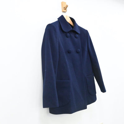 【中古】熊本県 熊本市立三和中学校 女子制服 1点（コート）sf007821
