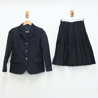 【中古】埼玉県 春日部東高等学校 女子制服 4点（ブレザー・スカート・ベスト）sf007830