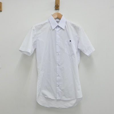 【中古】埼玉県 慶應義塾志木高校 男子制服 2点（シャツ・ズボン）sf007848
