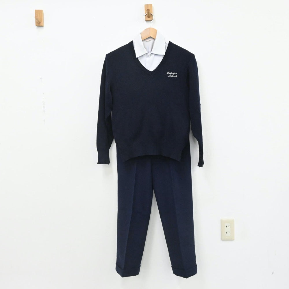 中古制服】大阪府 大阪星光学院高校 男子制服 5点（学ラン・ニット・シャツ・ズボン・ズボン）sf007849【リサイクル学生服】 | 中古制服 通販パレイド