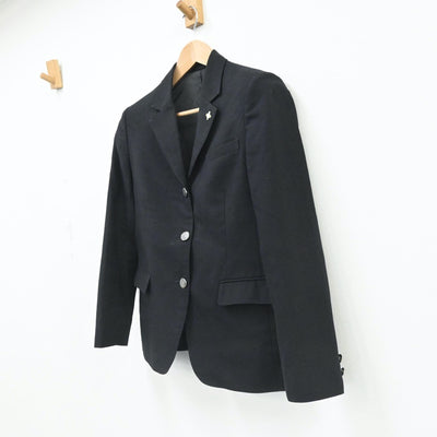【中古】兵庫県 県立鳴尾高等学校 女子制服 1点（ブレザー）sf007856