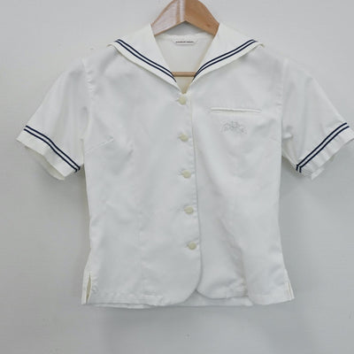 【中古】群馬県 高崎商科大学附属高等学校 女子制服 3点（セーラー服・スカート）sf007867