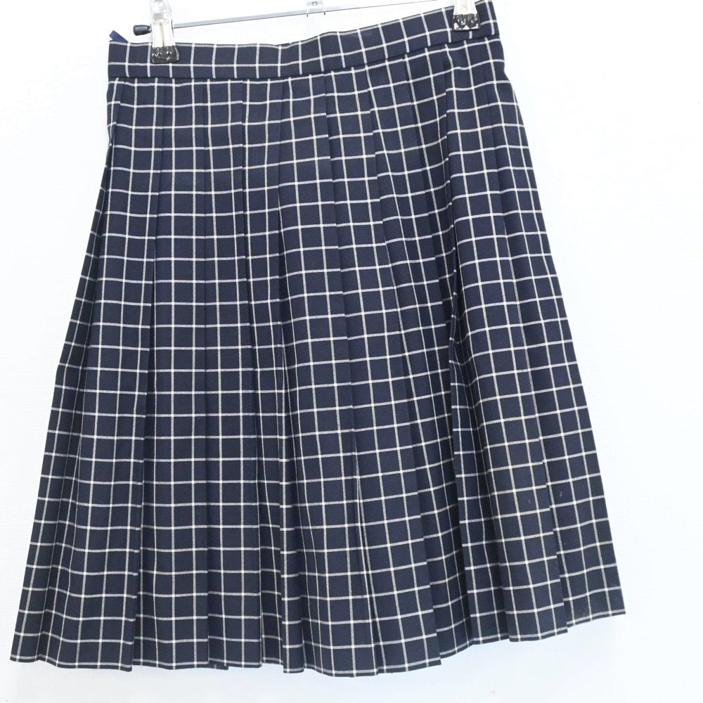 【中古】群馬県 高崎商科大学附属高等学校 女子制服 3点（セーラー服・スカート）sf007867