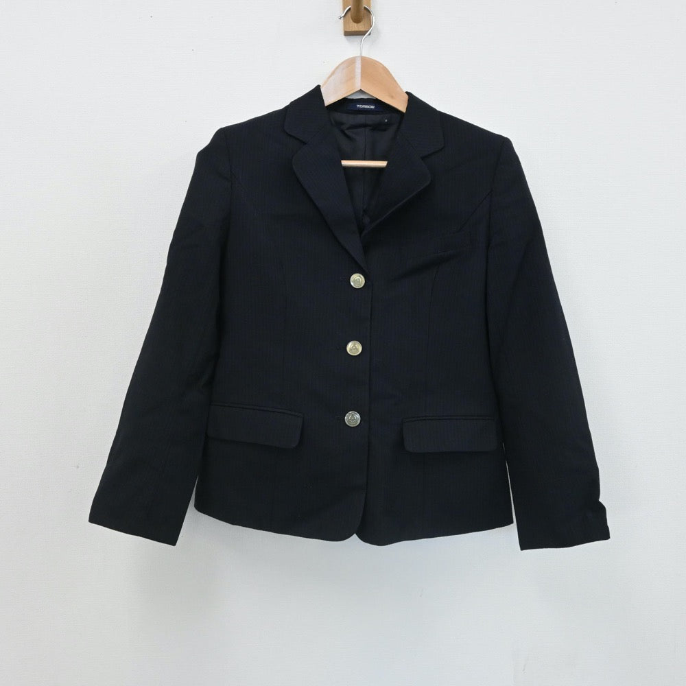 【中古】東京都 小金井北高等学校 女子制服 2点（ブレザー・スカート）sf007875