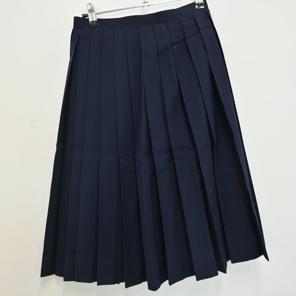 【中古】東京都 昭和女子大学附属昭和中学校 女子制服 2点（セーラー服・スカート）sf007883