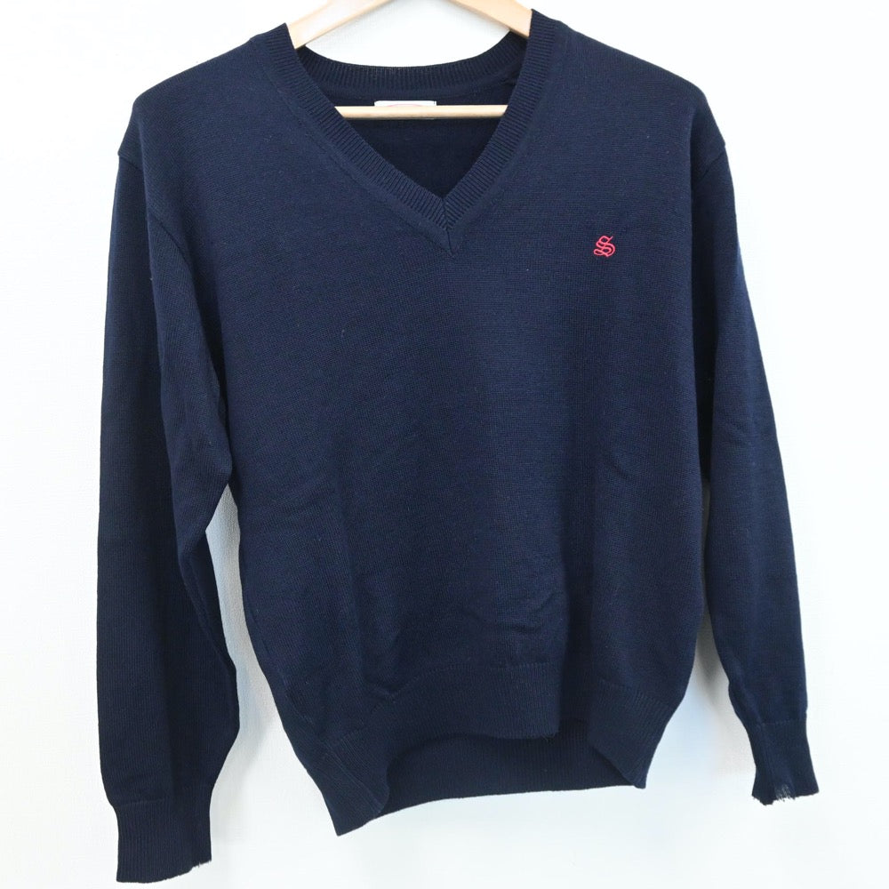 【中古】東京都 昭和女子大学附属昭和高等学校 女子制服 2点（ニット・スカート）sf007884