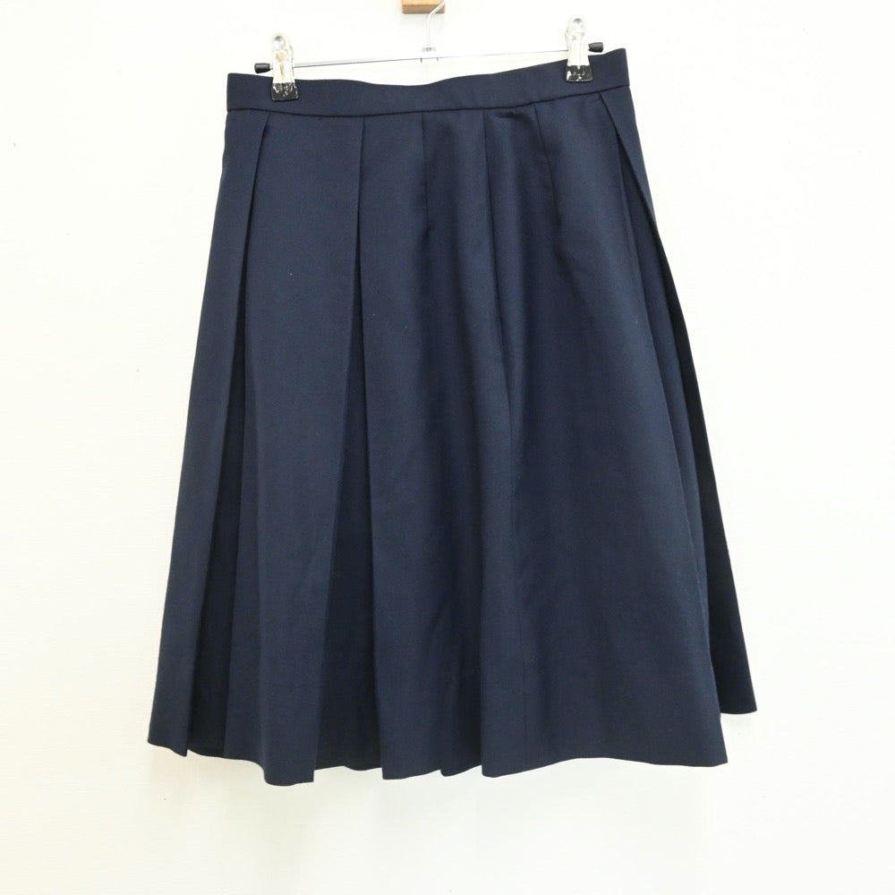 【中古】埼玉県 坂戸高等学校 女子制服 2点（ベスト・スカート）sf007908