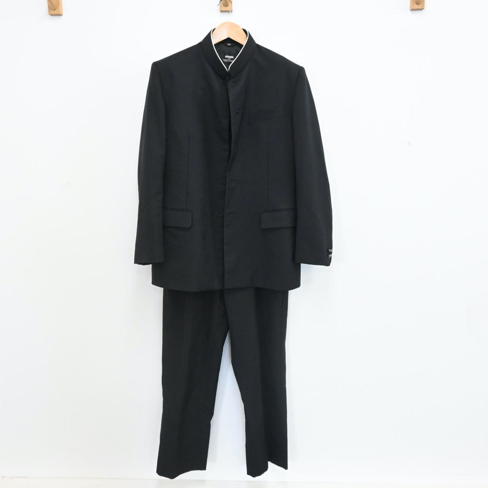 【中古】神奈川県 鶴見高等学校 男子制服 3点（学ラン・ズボン）sf007910
