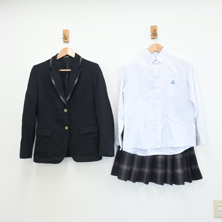 中古制服】京都府 東山泉小中学校 女子制服 3点（ブレザー・シャツ・スカート）sf007965【リサイクル学生服】 | 中古制服通販パレイド