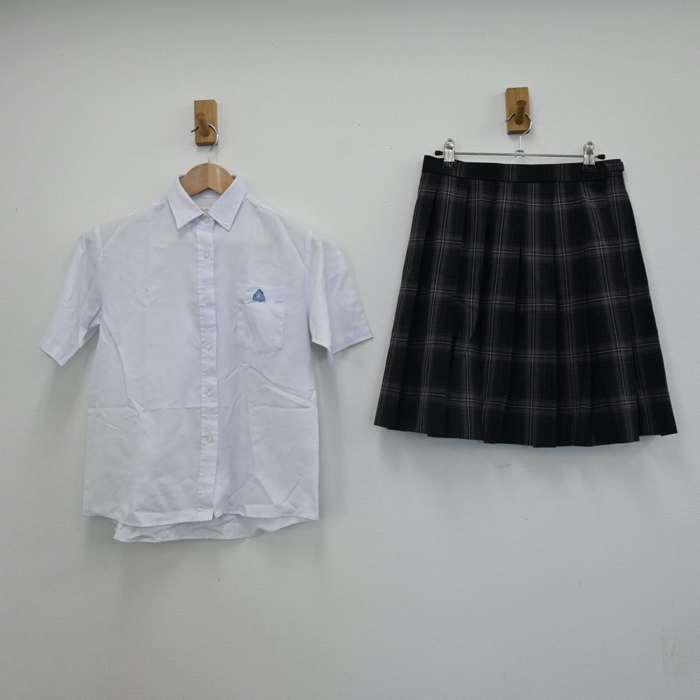 【中古】京都府 東山泉小中学校 女子制服 2点（スカート・スカート）sf007966