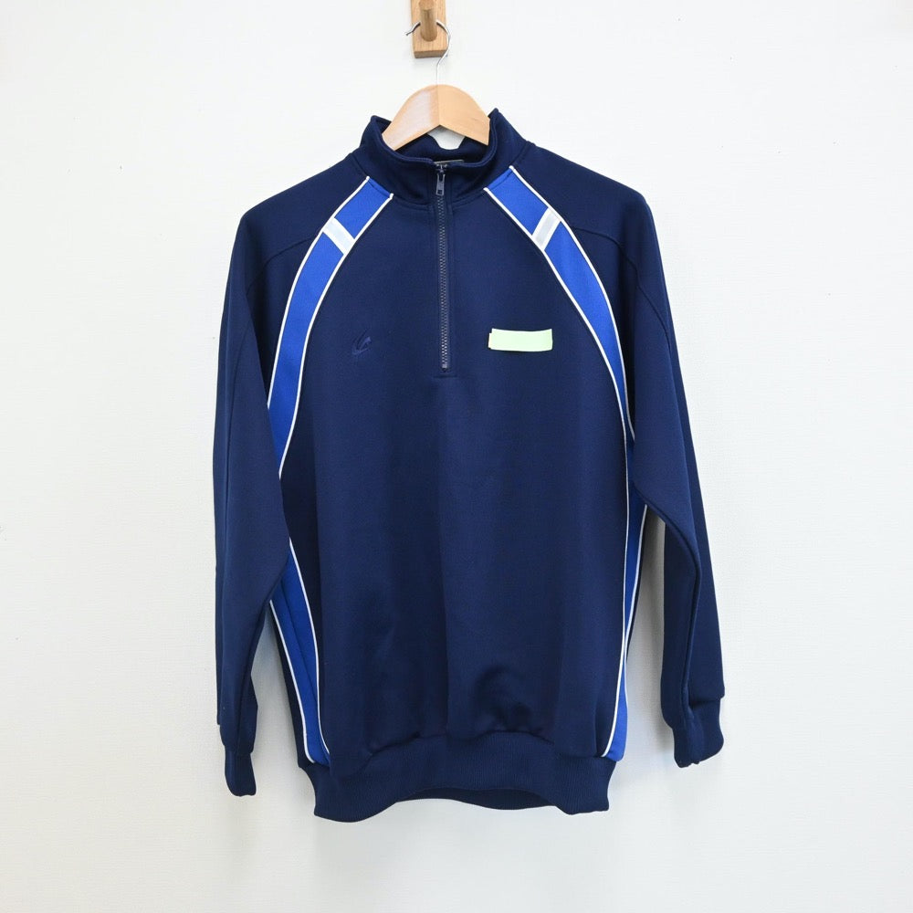 【中古】愛媛県 愛媛県立西条高校 男子制服 2点（ジャージ 上・ジャージ 下）sf007972