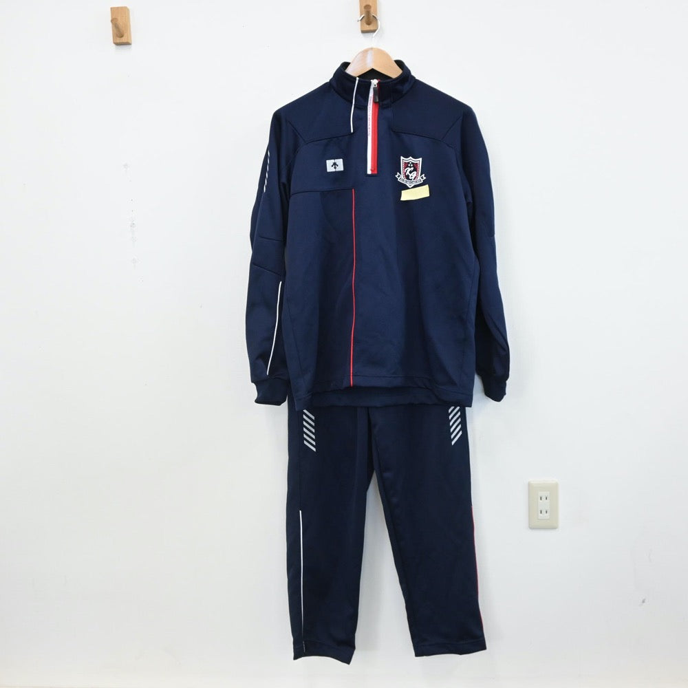 【中古】福岡県 久留米学園高等学校 男子制服 4点（体操服 上・ジャージ 上・ジャージ 下・ジャージ 下）sf007974