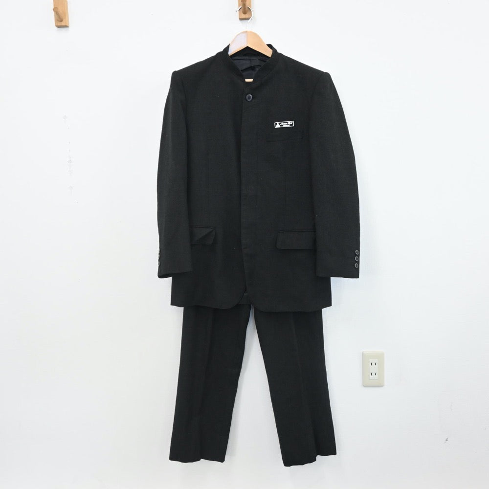 【中古】兵庫県 三田市立有馬高校 男子制服 5点（学ラン・ニット・シャツ・ズボン）sf007980