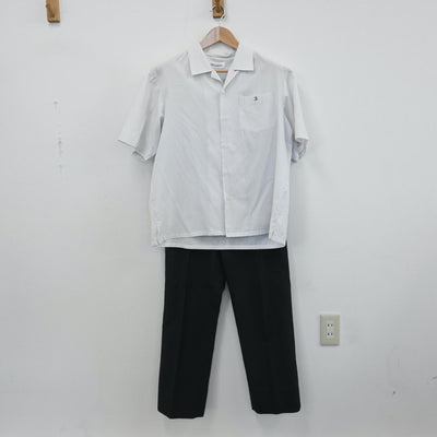 【中古】兵庫県 三田市立有馬高校 男子制服 5点（学ラン・ニット・シャツ・ズボン）sf007980