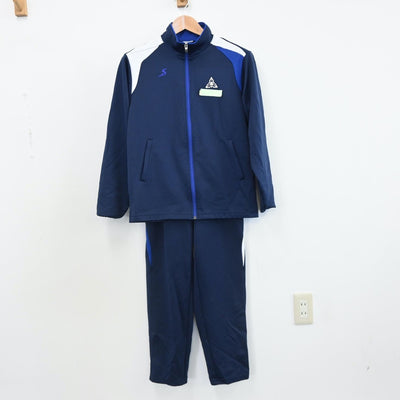 【中古】富山県 富山第一高校 男子制服 2点（ジャージ 上・ジャージ 下）sf007995