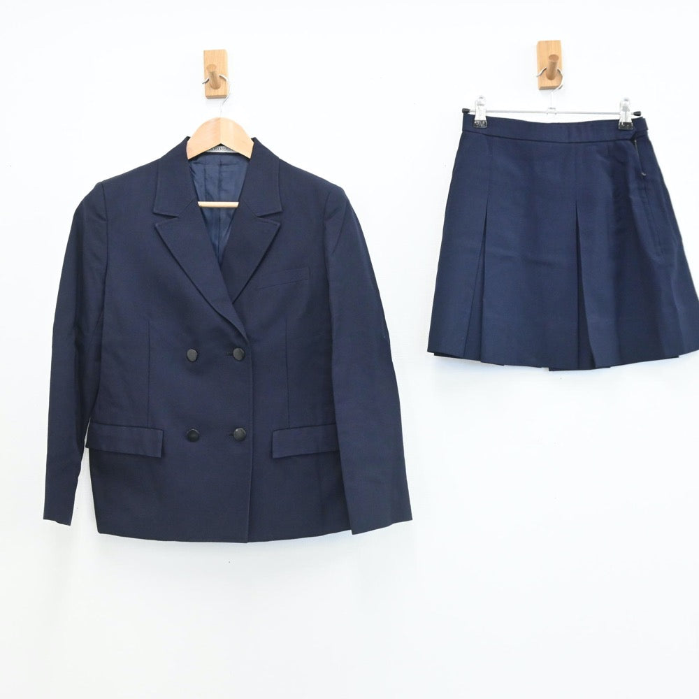 【中古】神奈川県 神奈川県立柏陽高等学校 女子制服 3点（ブレザー・スカート）sf008001