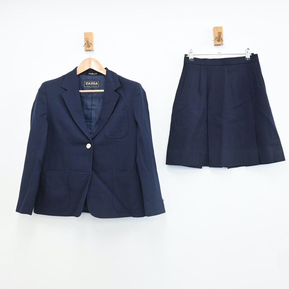 中古制服】神奈川県 横浜市立秋葉中学校 女子制服 4点（ブレザー